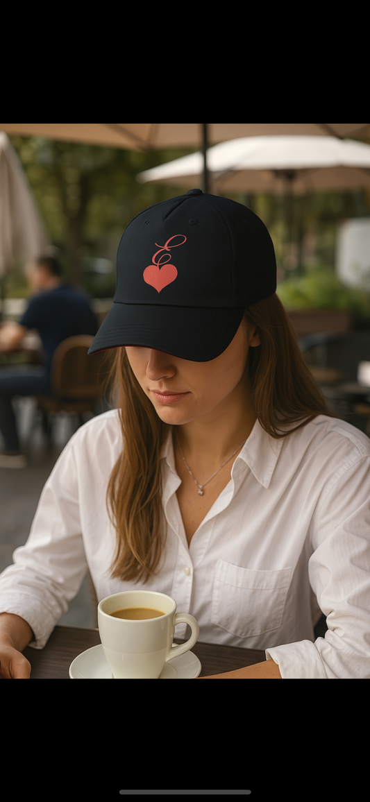 Casquette E❤️ – Symbole d’élégance et d’émotion.